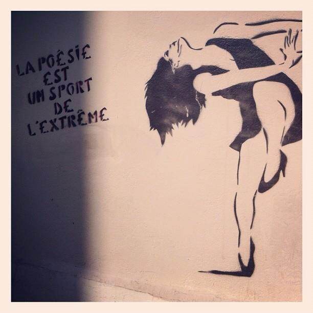 Miss Tic, un mur du quartier Croulebarbe